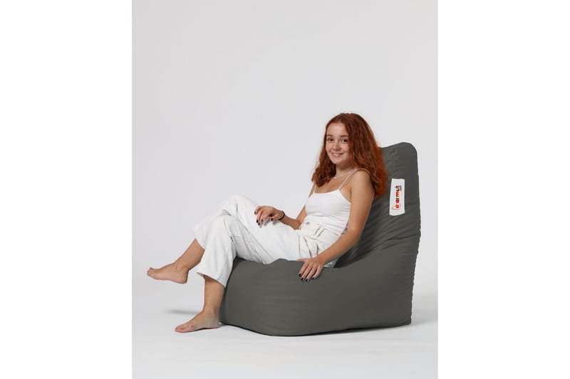 Almasi Sittsäck Utomhus 60 cm - Grå - Utemöbler - Utestol & trädgårdsstol - Sittsäckar utomhus