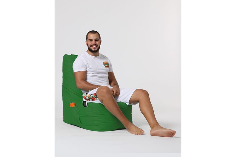 Almasi Sittsäck Utomhus 60 cm - Grön - Utemöbler - Utestol & trädgårdsstol - Sittsäckar utomhus