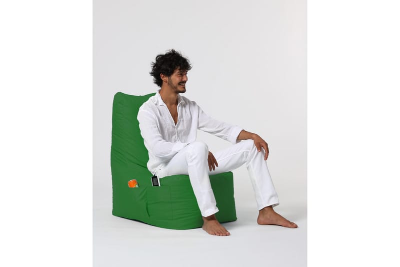Almasi Sittsäck Utomhus 60 cm - Grön - Utemöbler - Utestol & trädgårdsstol - Sittsäckar utomhus