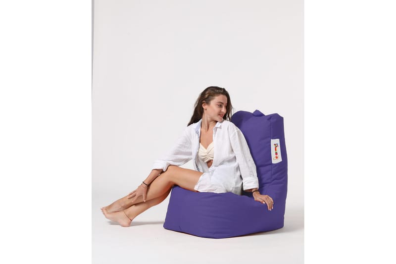 Almasi Sittsäck Utomhus 60 cm - Lila - Utemöbler - Utestol & trädgårdsstol - Sittsäckar utomhus