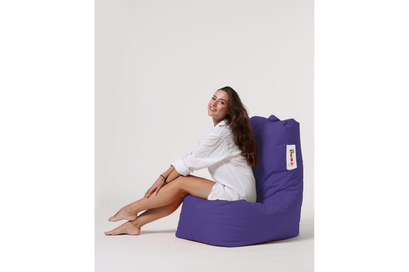 Almasi Sittsäck Utomhus 60 cm - Lila - Utemöbler - Utestol & trädgårdsstol - Sittsäckar utomhus
