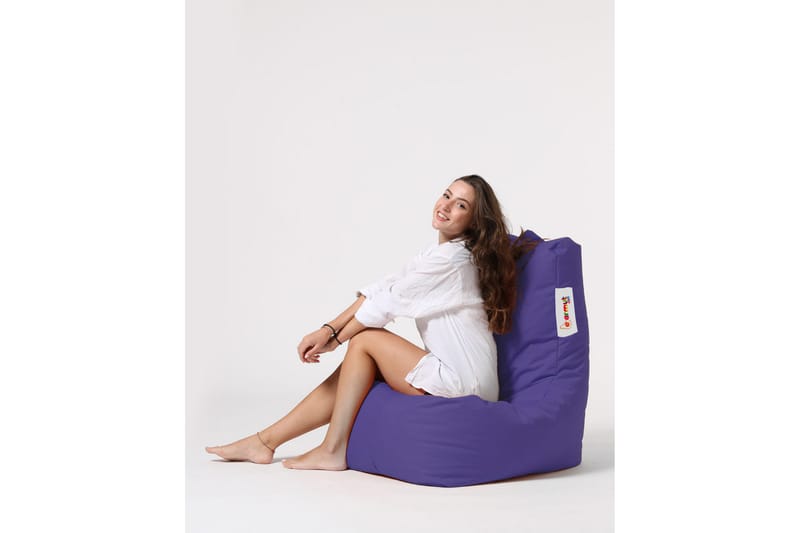 Almasi Sittsäck Utomhus 60 cm - Lila - Utemöbler - Utestol & trädgårdsstol - Sittsäckar utomhus