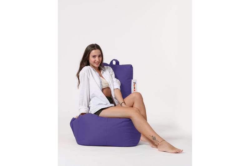 Almasi Sittsäck Utomhus 60 cm - Lila - Utemöbler - Utestol & trädgårdsstol - Sittsäckar utomhus