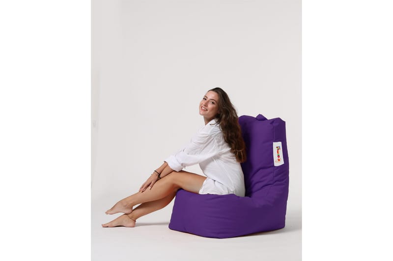 Almasi Sittsäck Utomhus 60 cm - Lila - Utemöbler - Utestol & trädgårdsstol - Sittsäckar utomhus