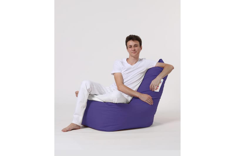 Almasi Sittsäck Utomhus 60 cm - Lila - Utemöbler - Utestol & trädgårdsstol - Sittsäckar utomhus
