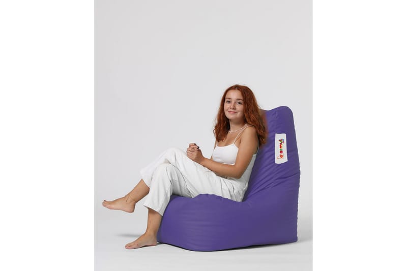 Almasi Sittsäck Utomhus 60 cm - Lila - Utemöbler - Utestol & trädgårdsstol - Sittsäckar utomhus