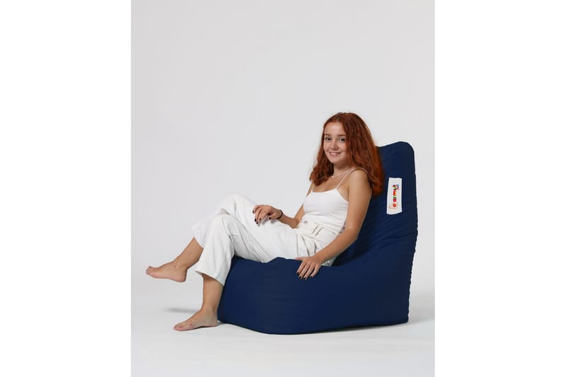 Almasi Sittsäck Utomhus 60 cm - Mörkblå - Utemöbler - Utestol & trädgårdsstol - Sittsäckar utomhus