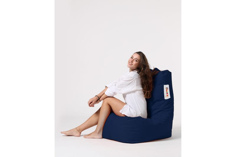 Almasi Sittsäck Utomhus 60 cm - Mörkblå - Utemöbler - Utestol & trädgårdsstol - Sittsäckar utomhus