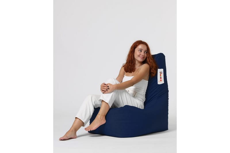 Almasi Sittsäck Utomhus 60 cm - Mörkblå - Utemöbler - Utestol & trädgårdsstol - Sittsäckar utomhus