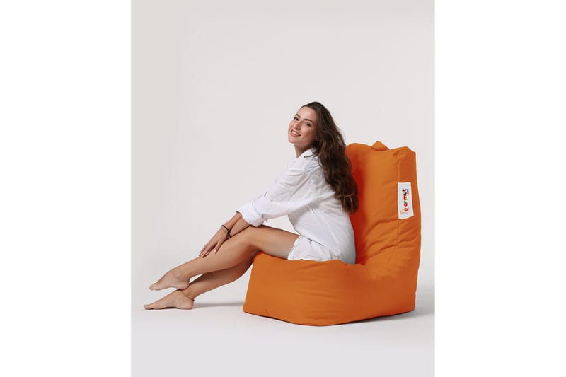 Almasi Sittsäck Utomhus 60 cm - Orange - Utemöbler - Utestol & trädgårdsstol - Sittsäckar utomhus