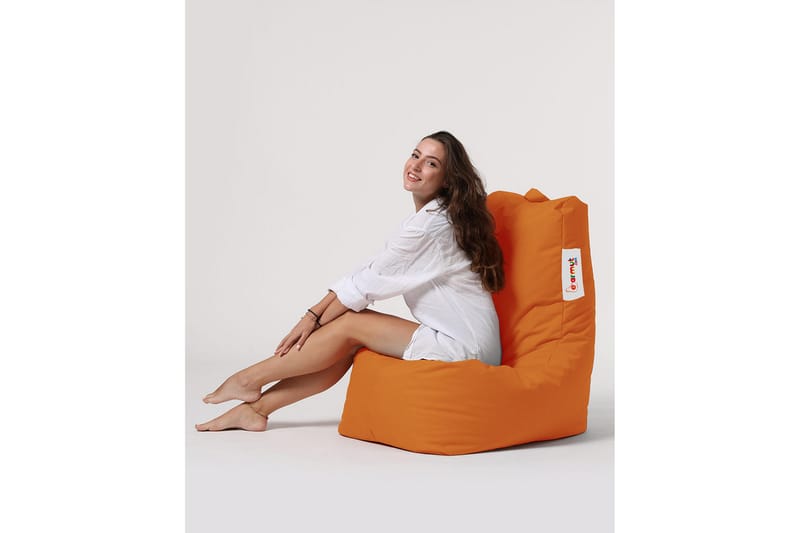Almasi Sittsäck Utomhus 60 cm - Orange - Utemöbler - Utestol & trädgårdsstol - Sittsäckar utomhus