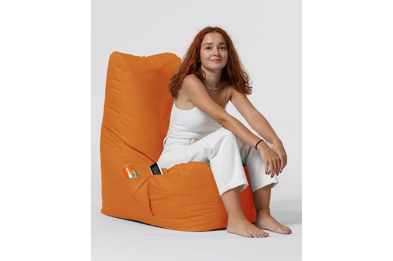 Almasi Sittsäck Utomhus 60 cm - Orange - Sittsäckar utomhus