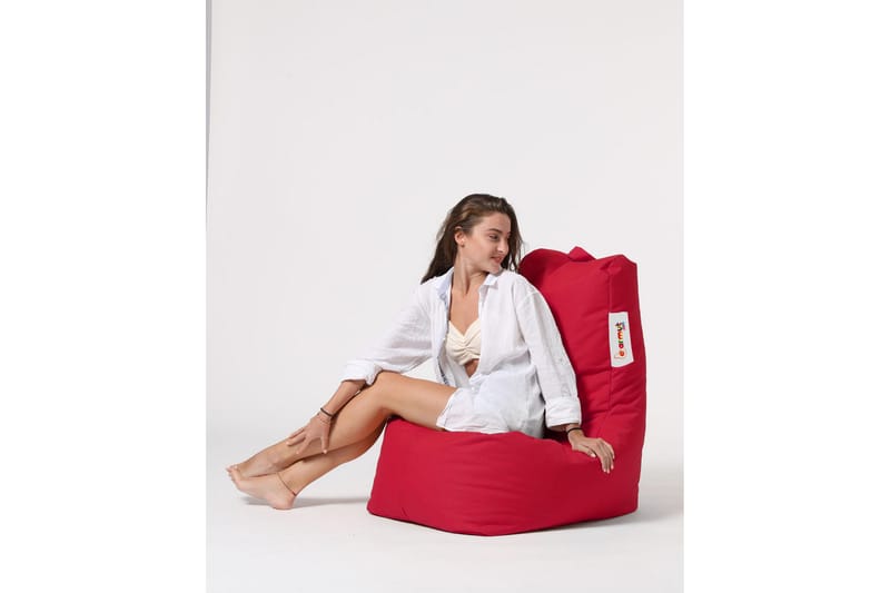 Almasi Sittsäck Utomhus 60 cm - Röd - Utemöbler - Utestol & trädgårdsstol - Sittsäckar utomhus