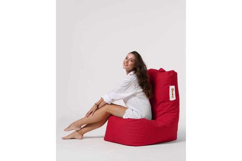 Almasi Sittsäck Utomhus 60 cm - Röd - Utemöbler - Utestol & trädgårdsstol - Sittsäckar utomhus