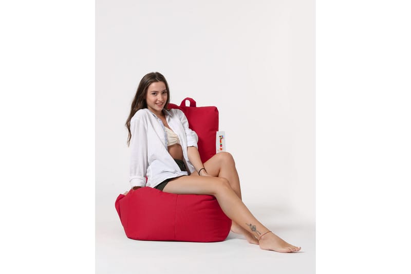 Almasi Sittsäck Utomhus 60 cm - Röd - Utemöbler - Utestol & trädgårdsstol - Sittsäckar utomhus
