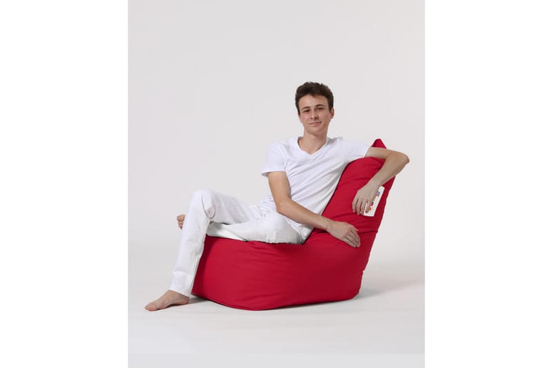 Almasi Sittsäck Utomhus 60 cm - Röd - Utemöbler - Utestol & trädgårdsstol - Sittsäckar utomhus