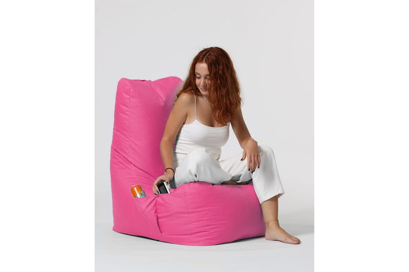 Almasi Sittsäck Utomhus 60 cm - Rosa - Utemöbler - Utestol & trädgårdsstol - Sittsäckar utomhus