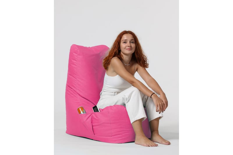 Almasi Sittsäck Utomhus 60 cm - Rosa - Utemöbler - Utestol & trädgårdsstol - Sittsäckar utomhus