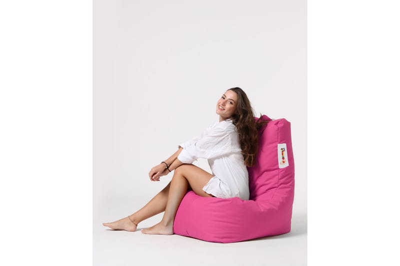 Almasi Sittsäck Utomhus 60 cm - Rosa - Utemöbler - Utestol & trädgårdsstol - Sittsäckar utomhus