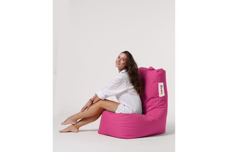 Almasi Sittsäck Utomhus 60 cm - Rosa - Utemöbler - Utestol & trädgårdsstol - Sittsäckar utomhus