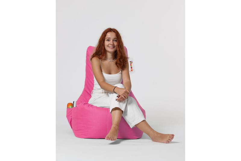 Almasi Sittsäck Utomhus 60 cm - Rosa - Utemöbler - Utestol & trädgårdsstol - Sittsäckar utomhus