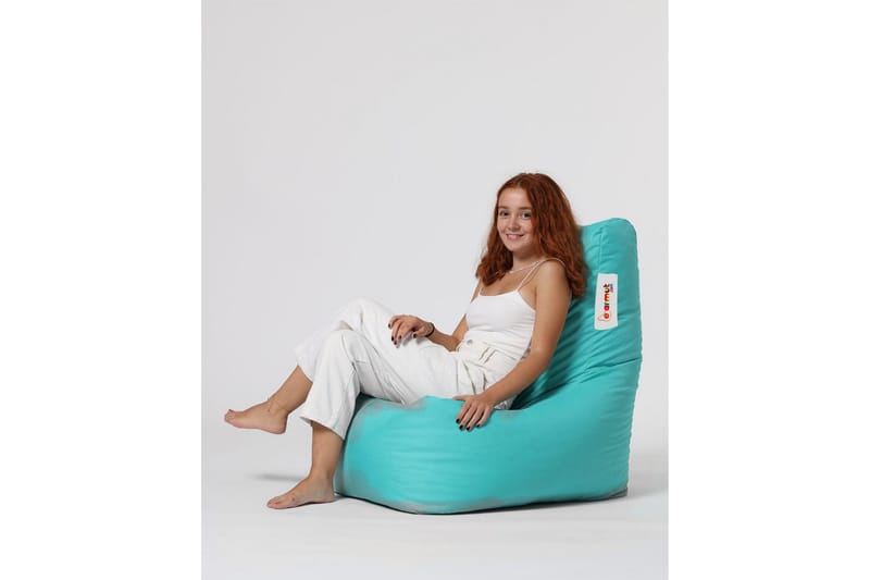 Almasi Sittsäck Utomhus 60 cm - Turkos - Utemöbler - Utestol & trädgårdsstol - Sittsäckar utomhus