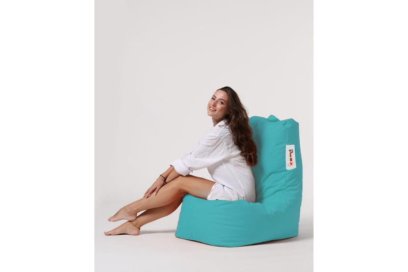 Almasi Sittsäck Utomhus 60 cm - Turkos - Utemöbler - Utestol & trädgårdsstol - Sittsäckar utomhus