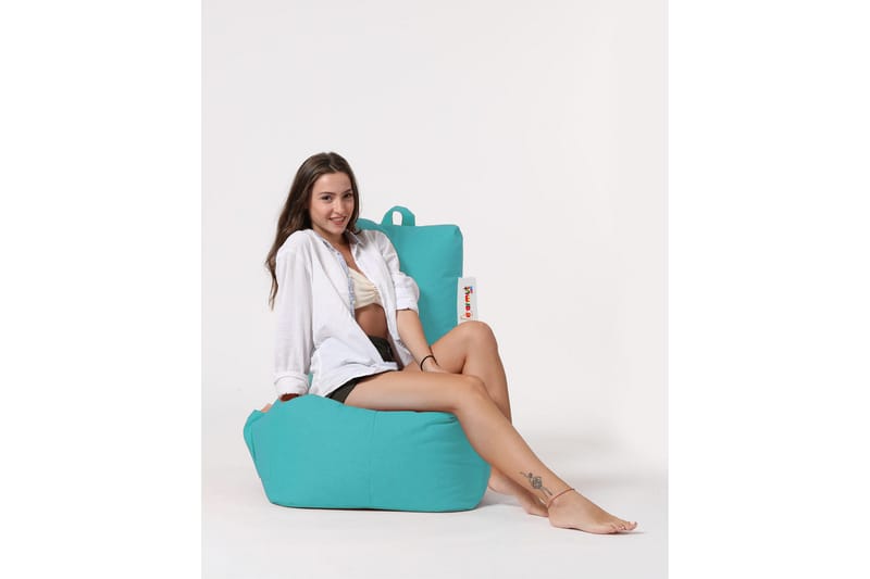 Almasi Sittsäck Utomhus 60 cm - Turkos - Utemöbler - Utestol & trädgårdsstol - Sittsäckar utomhus
