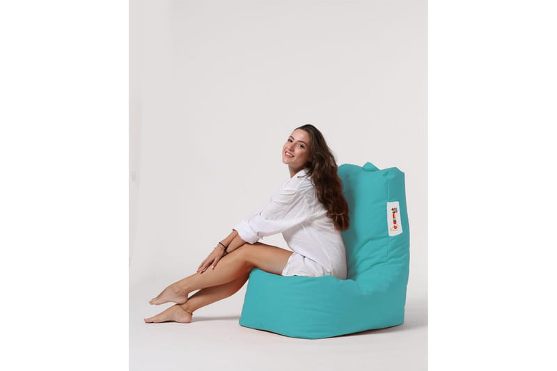 Almasi Sittsäck Utomhus 60 cm - Turkos - Utemöbler - Utestol & trädgårdsstol - Sittsäckar utomhus