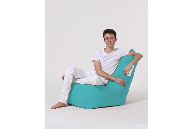 Almasi Sittsäck Utomhus 60 cm - Turkos - Utemöbler - Utestol & trädgårdsstol - Sittsäckar utomhus