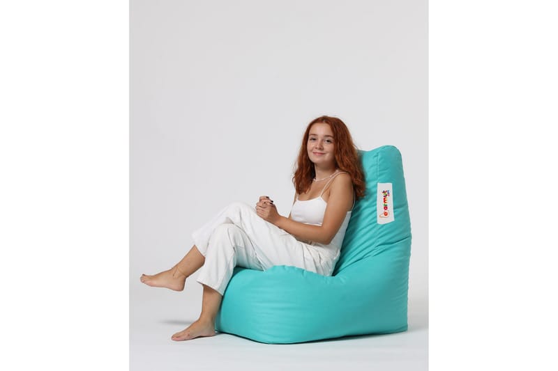 Almasi Sittsäck Utomhus 60 cm - Turkos - Utemöbler - Utestol & trädgårdsstol - Sittsäckar utomhus