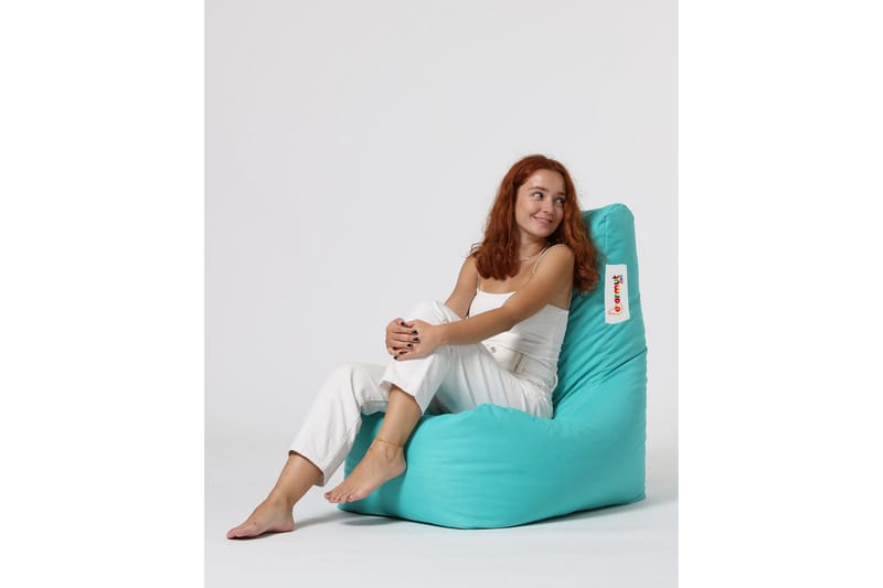 Almasi Sittsäck Utomhus 60 cm - Turkos - Utemöbler - Utestol & trädgårdsstol - Sittsäckar utomhus