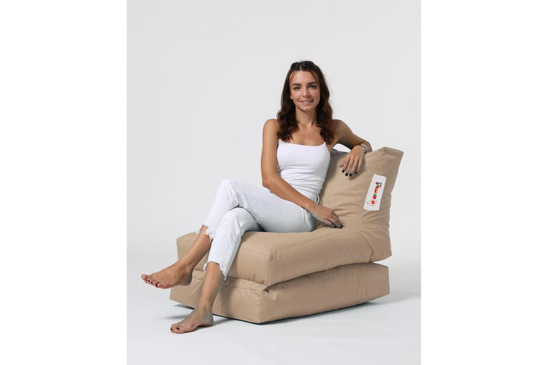 Arakura Sittsäck Utomhus 55 cm - Beige - Utemöbler - Utestol & trädgårdsstol - Sittsäckar utomhus