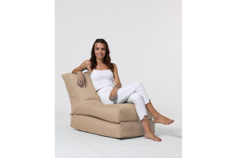 Arakura Sittsäck Utomhus 55 cm - Beige - Utemöbler - Utestol & trädgårdsstol - Sittsäckar utomhus
