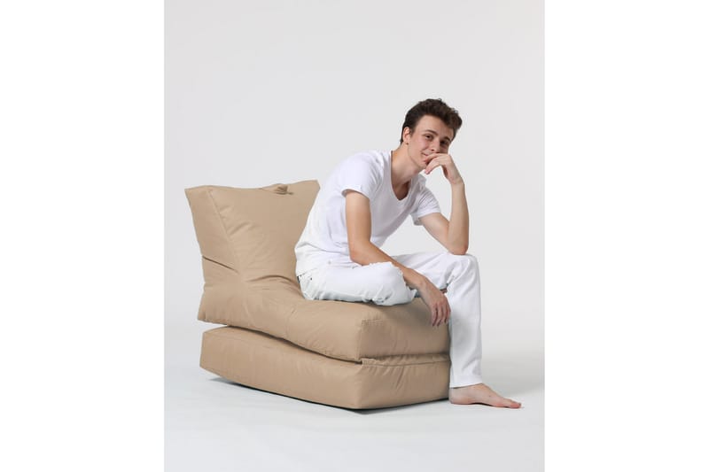 Arakura Sittsäck Utomhus 55 cm - Beige - Utemöbler - Utestol & trädgårdsstol - Sittsäckar utomhus