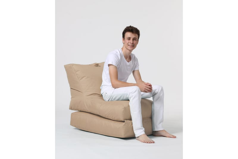 Arakura Sittsäck Utomhus 55 cm - Beige - Utemöbler - Utestol & trädgårdsstol - Sittsäckar utomhus