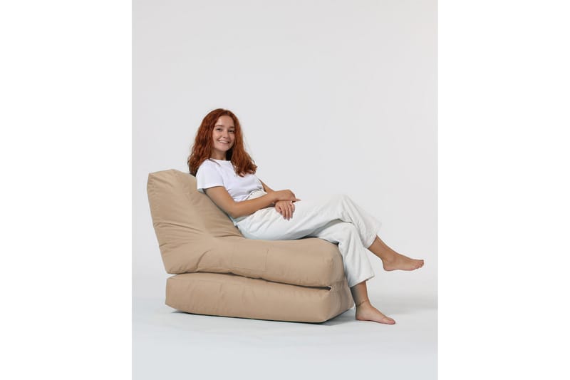 Arakura Sittsäck Utomhus 55 cm - Beige - Utemöbler - Utestol & trädgårdsstol - Sittsäckar utomhus