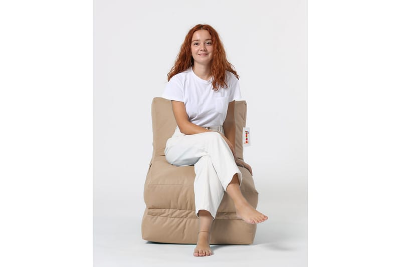 Arakura Sittsäck Utomhus 55 cm - Beige - Utemöbler - Utestol & trädgårdsstol - Sittsäckar utomhus