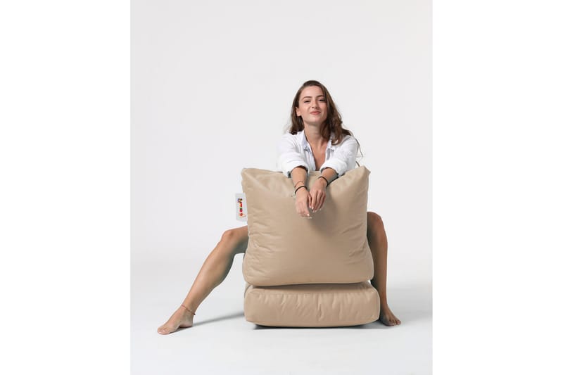 Arakura Sittsäck Utomhus 55 cm - Beige - Utemöbler - Utestol & trädgårdsstol - Sittsäckar utomhus