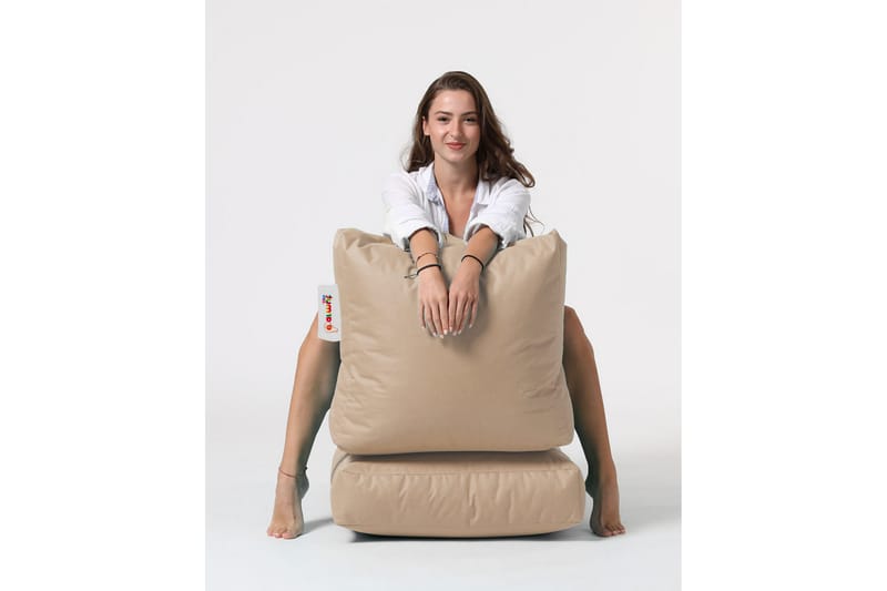 Arakura Sittsäck Utomhus 55 cm - Beige - Utemöbler - Utestol & trädgårdsstol - Sittsäckar utomhus