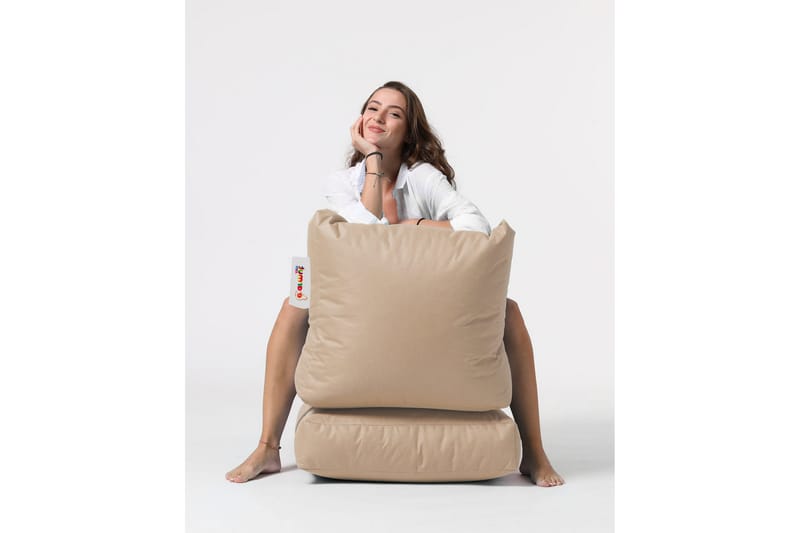 Arakura Sittsäck Utomhus 55 cm - Beige - Utemöbler - Utestol & trädgårdsstol - Sittsäckar utomhus