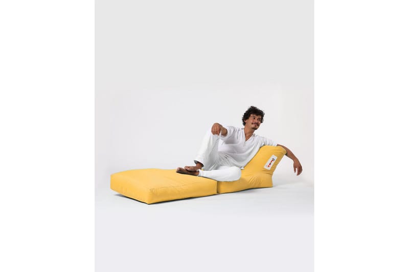 Arakura Sittsäck Utomhus 55 cm - Gul - Utemöbler - Utestol & trädgårdsstol - Sittsäckar utomhus