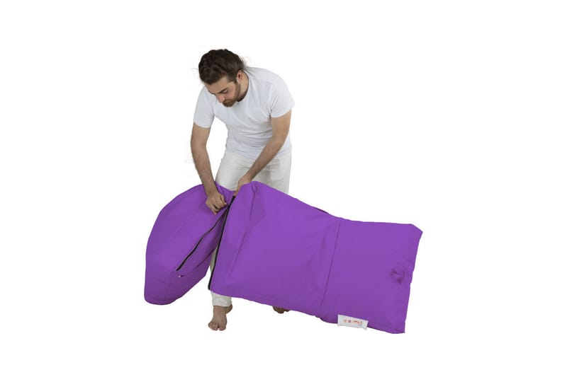 Arakura Sittsäck Utomhus 55 cm - Lila - Utemöbler - Utestol & trädgårdsstol - Sittsäckar utomhus