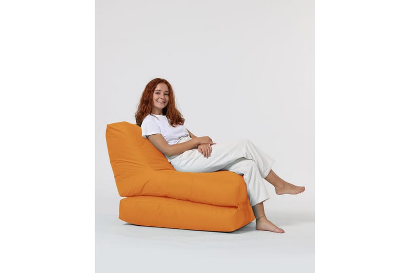 Arakura Sittsäck Utomhus 55 cm - Orange - Utemöbler - Utestol & trädgårdsstol - Sittsäckar utomhus