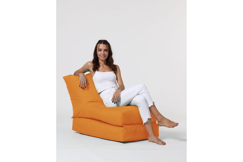 Arakura Sittsäck Utomhus 55 cm - Orange - Utemöbler - Utestol & trädgårdsstol - Sittsäckar utomhus