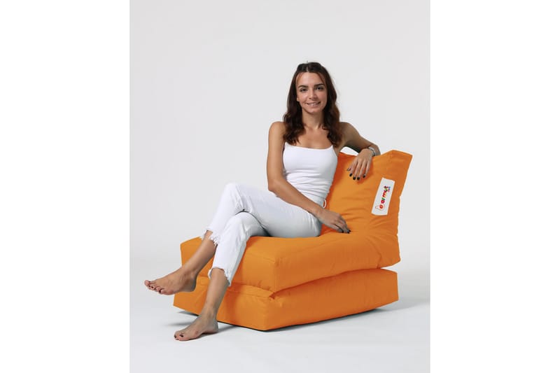 Arakura Sittsäck Utomhus 55 cm - Orange - Utemöbler - Utestol & trädgårdsstol - Sittsäckar utomhus