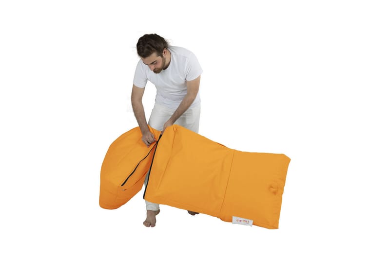 Arakura Sittsäck Utomhus 55 cm - Orange - Utemöbler - Utestol & trädgårdsstol - Sittsäckar utomhus