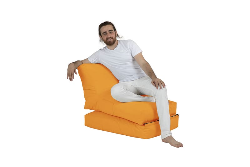 Arakura Sittsäck Utomhus 55 cm - Orange - Utemöbler - Utestol & trädgårdsstol - Sittsäckar utomhus
