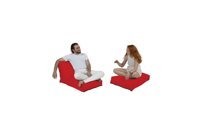 Arakura Sittsäck Utomhus 55 cm - Röd - Utemöbler - Utestol & trädgårdsstol - Sittsäckar utomhus