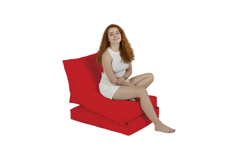 Arakura Sittsäck Utomhus 55 cm - Röd - Utemöbler - Utestol & trädgårdsstol - Sittsäckar utomhus